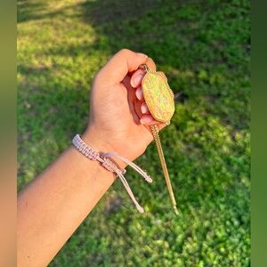 yellow shinny rhinestone